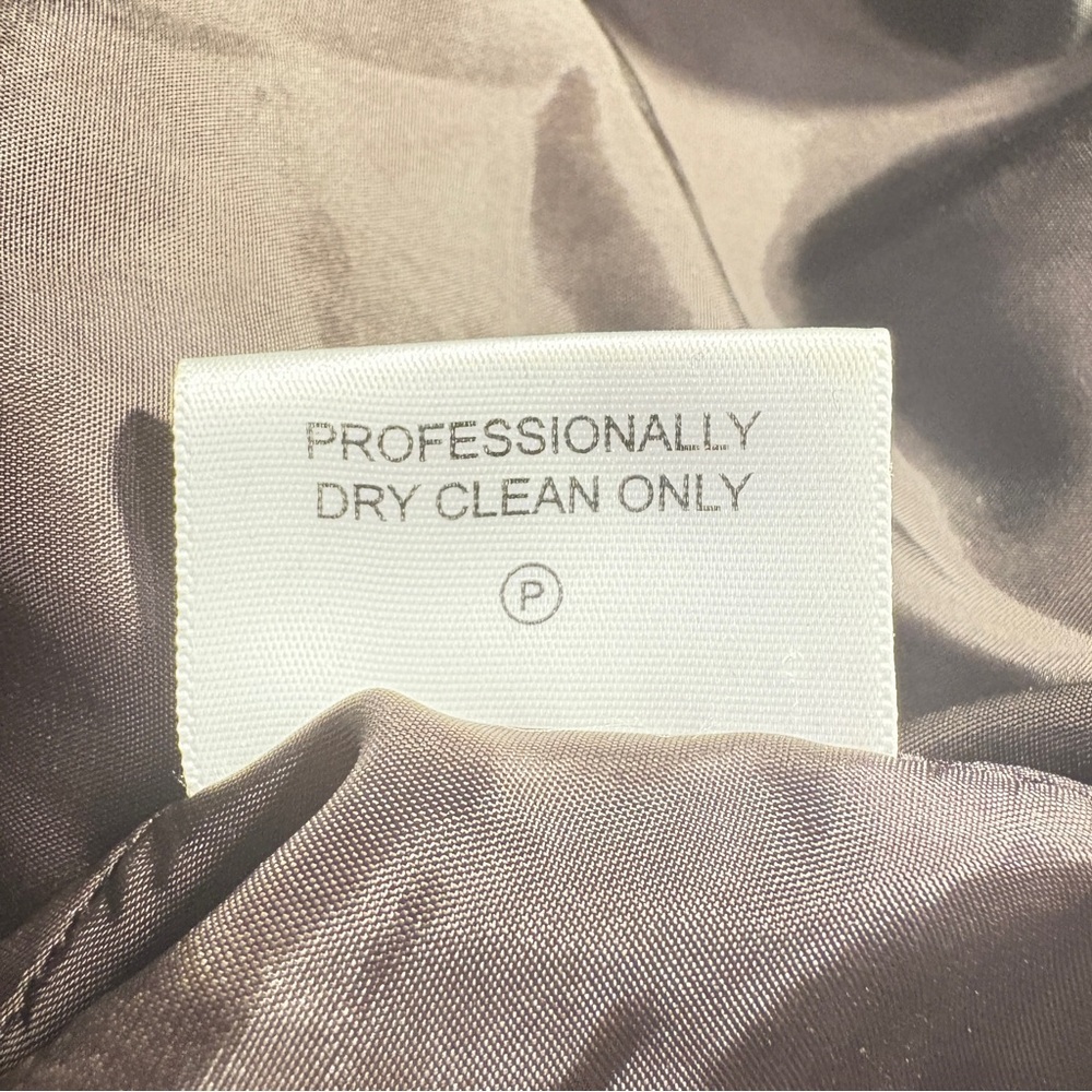 Tory Burch Wool Blend Wide Leg Herringbone Pattern Pants Size 8 - Picture 6 of 9